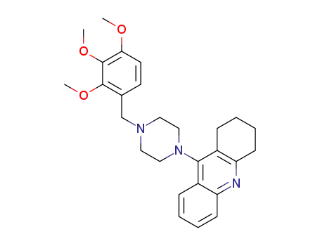 9-[4-(2,3,4-trimethoxybenzyl)piperazin-1-yl]-1,2,3,4-tetrahydroacridine
