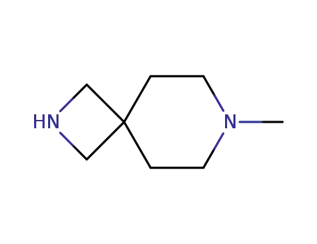 Molecular Structure of 135380-50-6 (2,7-Diazaspiro[3.5]nonane, 7-methyl-)