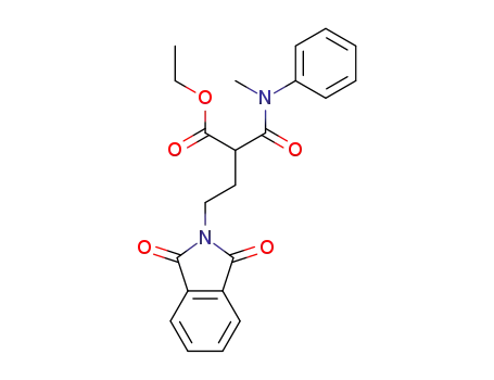 (±)-ethyl 4-(1,3-dioxoisoindolin-2-yl)-2-(methyl(phenyl)carbamoyl)butanoate