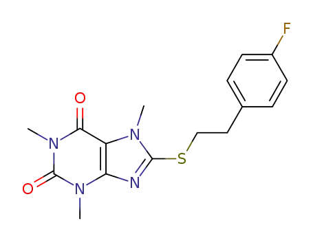 C<sub>16</sub>H<sub>17</sub>FN<sub>4</sub>O<sub>2</sub>S