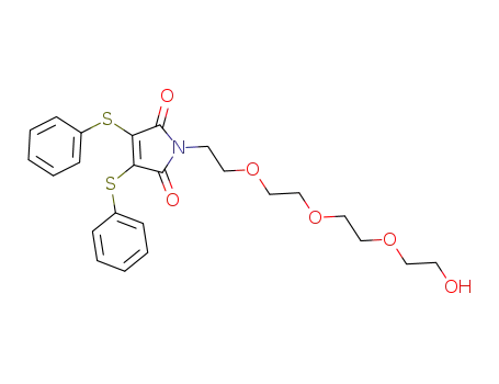 N-(2-(2-(2-(2-hydroxyethoxy)ethoxy)ethoxy)ethyl)-3,4-dithiophenolmaleimide