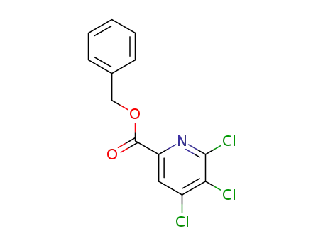 Molecular Structure of 1390662-56-2 (benzyl 4,5,6-trichloropicolinate)
