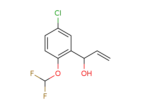 1-(5-chloro-2-(difluoromethoxy)phenyl)prop-2-en-1-ol