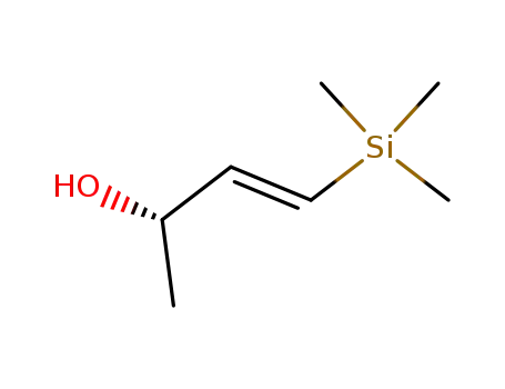 Molecular Structure of 71571-44-3 (3-Buten-2-ol, 4-(trimethylsilyl)-, (Z)-)
