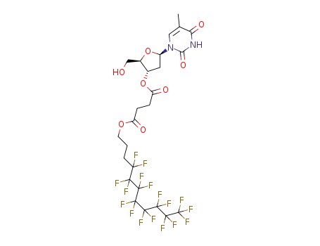 C<sub>25</sub>H<sub>23</sub>F<sub>17</sub>N<sub>2</sub>O<sub>8</sub>