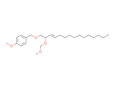 (S,E)-1-((14-iodo-2-(methoxymethoxy)tetradec-3-enyloxy)methyl)-4-methoxybenzene