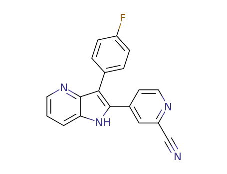 2-(2-chloropyridin-4-yl)-3-(4-fluorophenyl)-1H-pyrrolo[3,2-b]pyridine