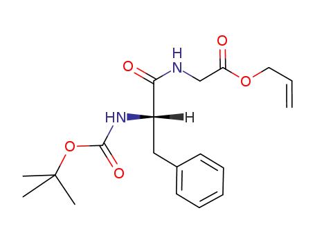 <N-(tert-butyloxycarbonyl)phenylalanyl>glycine allyl ester