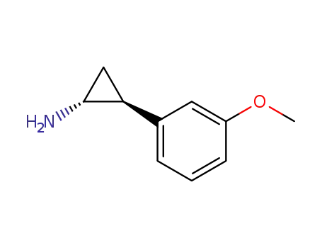 시클로프로판아민, 2-(3-메톡시페닐)-, (1R,2S)-(9CI)