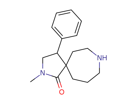 2-methyl-4-phenyl-2,8-diazaspiro[4.6]undecan-1-one