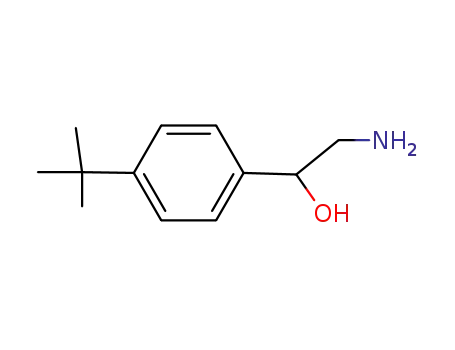 Molecular Structure of 41870-80-8 (2-amino-1-(4-tert-butylphenyl)ethan-1-ol)