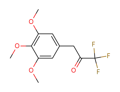 Trifluormethyl-<3.4.5-methoxy-benzyl>-keton