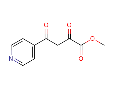 Molecular Structure of 374063-91-9 (METHYL 2,4-DIOXO-4-PYRIDIN-4-YLBUTANOATE)