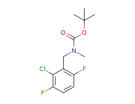 tert-butyl N-[(2-chloro-3,6-difluorophenyl)methyl]-N-methylcarbamate