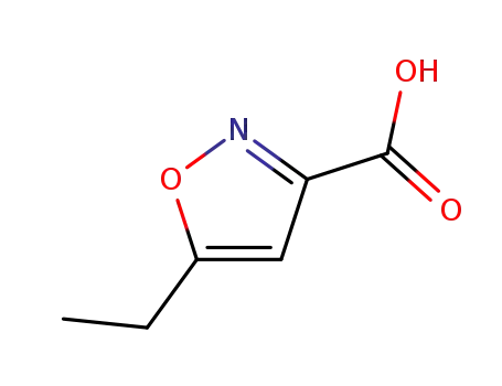 Molecular Structure of 52320-59-9 (5-ETHYL-ISOXAZOLE-3-CARBOXYLIC ACID)