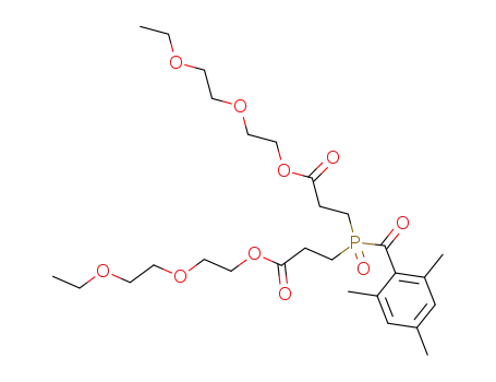 bis-3-[2-(2-ethoxyethoxy)ethoxycarbonyl]ethyl(2,4,6-trimethylbenzoy)phosphine oxide