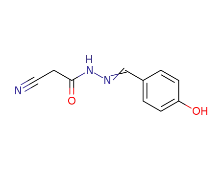 cyano-acetic acid-(4-hydroxy-benzylidenehydrazide)