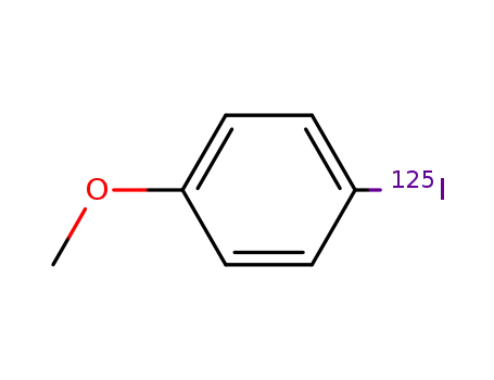 4-[<sup>125</sup>I]-iodoanisole