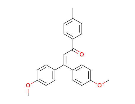 3,3-bis(4-methoxyphenyl)-1-(4-methylphenyl)prop-2-enone
