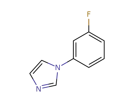 Molecular Structure of 25372-42-3 (1-(3-FLUOROPHENYL)IMIDAZOLE)