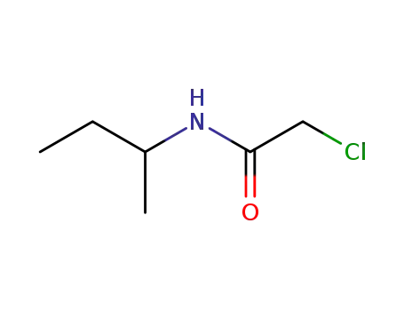 Molecular Structure of 32322-73-9 (N-(SEC-BUTYL)-2-CHLOROACETAMIDE)