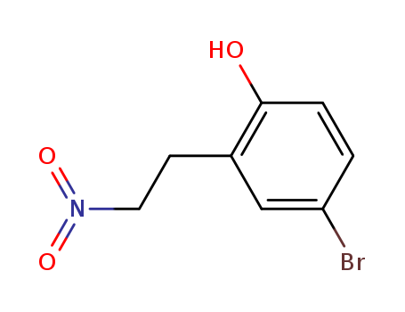 Phenol, 4-bromo-2-(2-nitroethyl)-