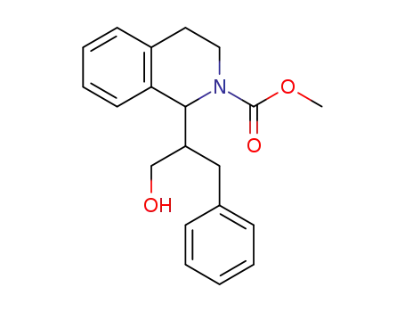 methyl 1-(1-hydroxy-3-phenylpropan-2-yl)-3,4-dihydroisoquinoline-2(1H)-carboxylate