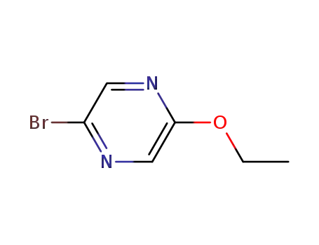 Molecular Structure of 1060803-83-9 (2-Bromo-5-ethoxypyrazine)