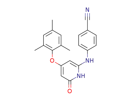 4-((4-(mesityloxy)-6-oxo-1,6-dihydropyridin-2-yl)amino)benzonitrile