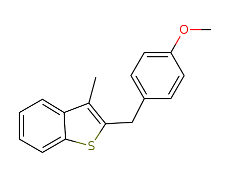 2-(4-methoxybenzyl)-3-methylbenzo[b]thiophene