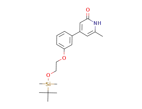 4-(3-(2-((tert-butyldimethylsilyl)oxy)ethoxy)phenyl)-6-methylpyridin-2(1H)-one