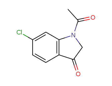 1-acetyl-6-chloro-1,2-dihydro-3H-indol-3-one