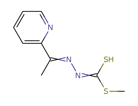 methyl N-[(E)-1-pyridin-2-ylethylideneamino]carbamodithioate