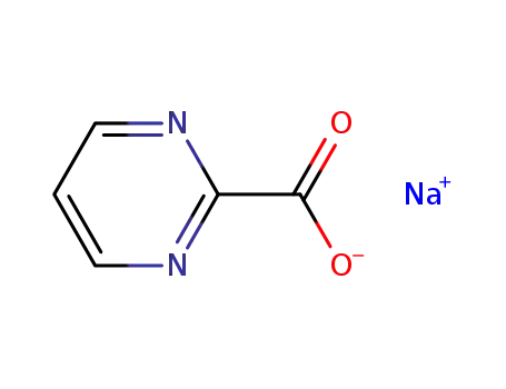 Molecular Structure of 562101-38-6 (PYRIMIDINE-2-CARBOXYLIC ACID SODIUM)
