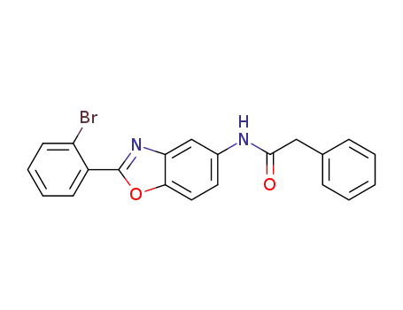 N-[2-(2-bromophenyl)-1,3-benzoxazol-5-yl]-2-phenylacetamide