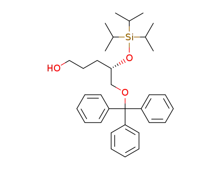 4(S)-triisopropylsilyloxy-5-triphenylmethoxy-1-pentanol