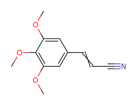 2-Propenenitrile,3-(3,4,5-trimethoxyphenyl)-