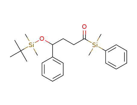 4-(tert-butyldimethylsilyloxy)-1-(dimethyl(phenyl)silyl)-4-phenylbutan-1-one