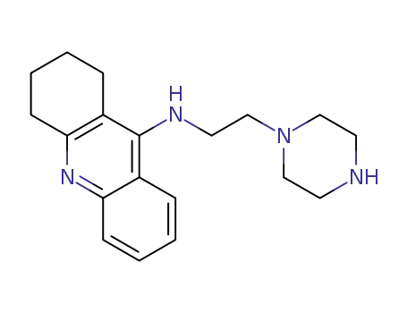 N-(2-piperazinoethyl)-N-(1,2,3,4-tetrahydroacridin-9-yl)amine