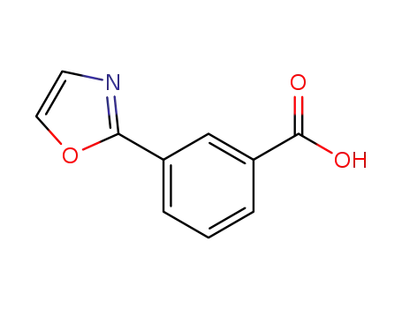Molecular Structure of 473538-18-0 (3-(OXAZOL-2-YL)BENZOIC ACID)