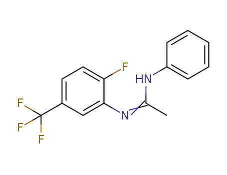 N'-(2-fluoro-5-(trifluoromethyl)phenyl)-N-phenylacetimidamide