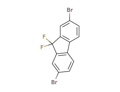 Molecular Structure of 1229603-71-7 (2,7-dibromo-9,9-difluoro-9H-fluorene)