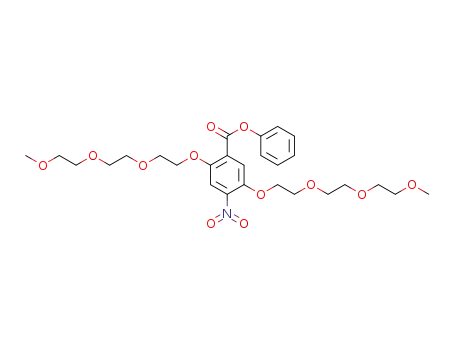 phenyl 2,5-bis(2-(2-(2-methoxyethoxy)ethoxy)ethoxy)-4-nitrobenzoate