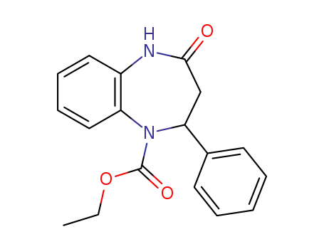 ethyl 4-oxo-2-phenyl-2,3,4,5-tetrahydro-1H-1,5-benzodiazepine-1-carboxylate