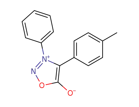3-phenyl-4-p-tolyl-1,2,3-oxadiazol-3-ium-5-olate