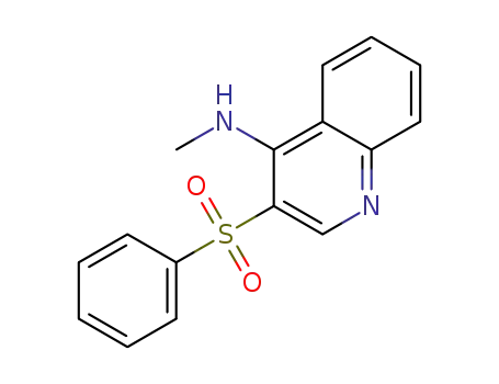 methyl-(3-phenylsulfonylquinolin-4-yl)amine