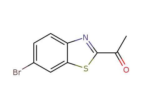 Molecular Structure of 94834-01-2 (1-(6-bromobenzo[d]thiazol-2-yl)ethanone)