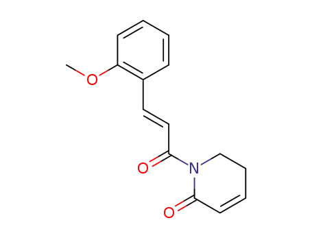 (E)-1-(3-(2-methoxyphenyl)prop-2-enoyl)-5,6-dihydropyridin-2(1H)-one
