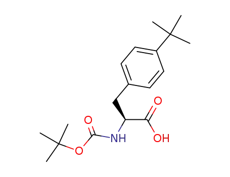 Molecular Structure of 250611-12-2 (BOC-D-4-TERT-BUTYL-PHE)