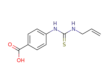 Molecular Structure of 1142-29-6 (4-(3-allylthioureido)benzoic acid)